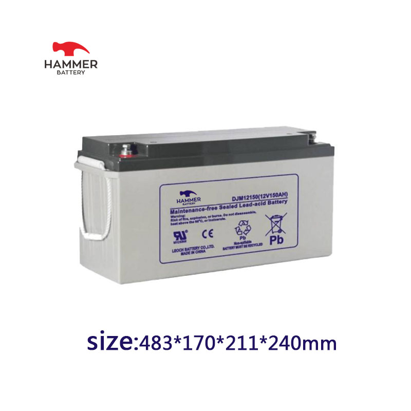 UPS batteri sol batteri fotovoltaiskt batteri energi lagring batteri AGM batteri bly-syra batteri 12v150ah