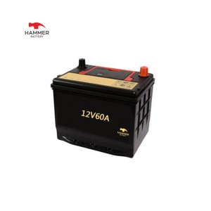 Bilbatteri 12V60A 86-610